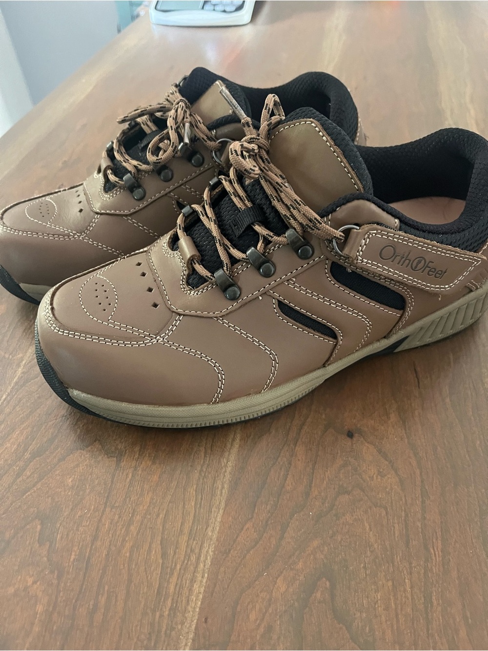 OrthoFeet Men’s Bio-feet Shreveport leather uppers 7 XWide